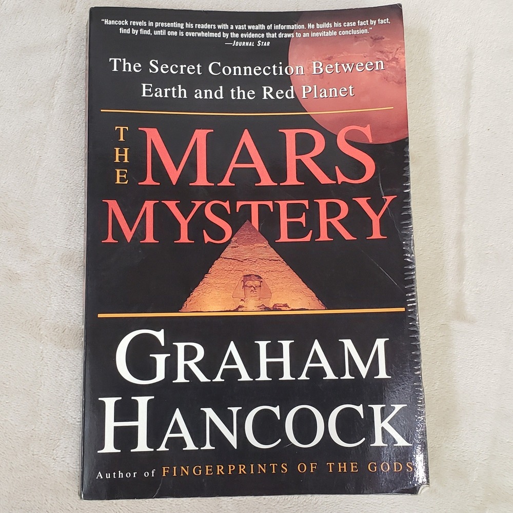 The Mars Mystery Graham Hancock 1998 First Paperback Edition Three Rivers